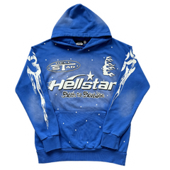 Hellstar Hoodie Blue