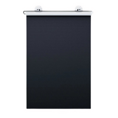 Automatic Retractable Sunshade Curtains Black
