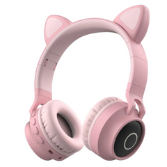 CatEear Overear LED Headphones Pink