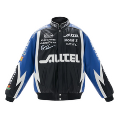 Monster Energy Kawasaki Racing Team College Jacket Blue