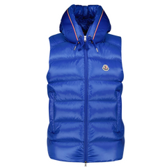Moncler Luiro Down Vest Blue