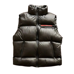 Prada Puffer Vest Black
