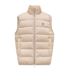 Moncler Down Vest Beige