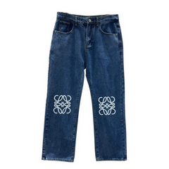 Loewe Baggy Jeans Blue