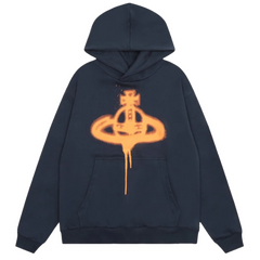 Vivienne Westwood Hoodie Blue & Orange