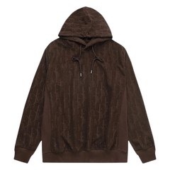 Dior Oblique Hoodie Brown