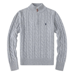 Ralph Lauren Halfzip Grey