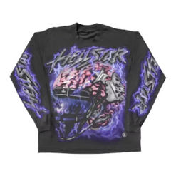 Hellstar Powered By The Star Longsleeve Black