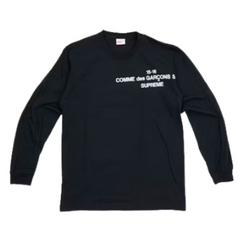 Comme des Garcons x Supreme Longsleeve Black