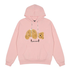 Palm Angels Headless Bear Hoodie Pink