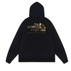 The North Face Camouflage Backprint Hoodie Black