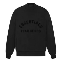 Fear Of God Essentials Crewneck Sweater Black