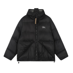 Stussy Down Micro Ripstop Parka Black