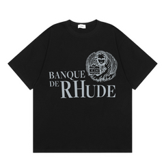 Rhude Banque de Rhude T-Shirt Black