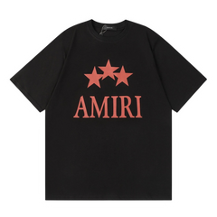 Amiri 3 Stars T-Shirt Black