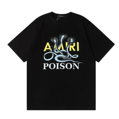 Amiri Snake Poison T-Shirt Black