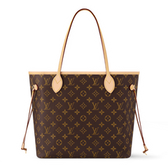 Louis Vuitton Neverfull MM Bag Brown