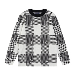 Louis Vuitton Squared Sweater Grey & Black