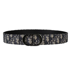 Dior Oblique Reversible Belt