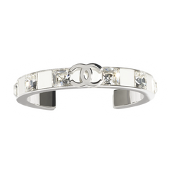 Chanel CC Silver Bracelet