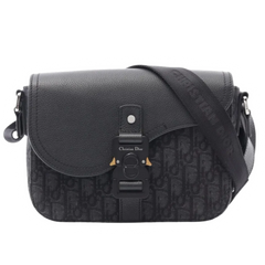 Christian Dior Pre Owned 2010's  Saddle Oblique Shoulder Bag