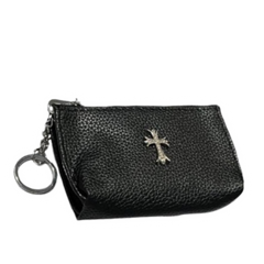 Chrome Hearts Leather Coin Wallet