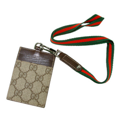 Gucci Necklace Cardholder Khaki