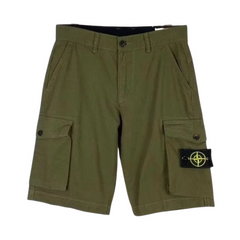 Stone Island Cargo Shorts Green