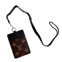 Louis Vuitton Necklace Cardholder Brown