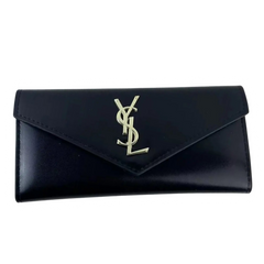 Yves Saint Laurent Leather Pouch Black