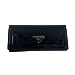 Prada Leather Wallet Black