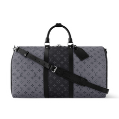 Louis Vuitton Keepal Bag Grey & Black