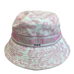Dior Women Fisherhat Pink & White