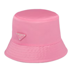 Prada Nylon Buckethat Pink