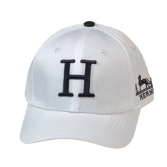 Hermes Cap White