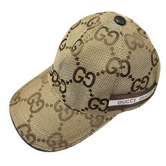 Gucci Cap Gold & Brown