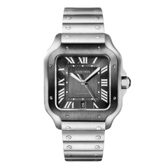 Cartier Santos Black Dial