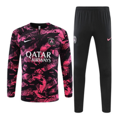 Paris Saint German Tracksuit Pink & Black