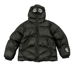 C.P. Company Glasses Hood Down Jacket Black