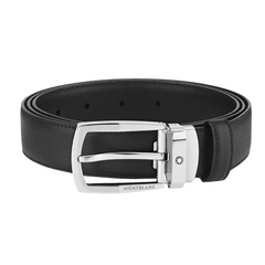 Montblanc Leather Belt Black