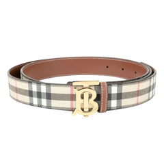 Burberry BT Monogramm Belt Beige