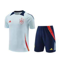Spain Jersey & Shorts Set Light Blue