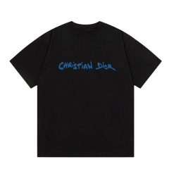 Christian Dior T-Shirt Black & Blue