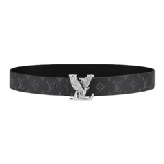 Louis Vuitton LV Dove 40MM Belt Grey