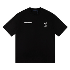Louis Vuitton x Chrome Hearts T-Shirt Black