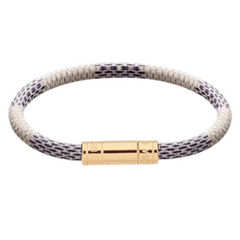 Louis Vuitton Keep It Bracelet Damier Azure Blue & White