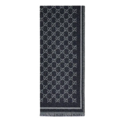 Gucci Monogramm Scarf Black