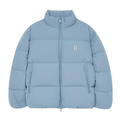 New Era MLB B Puffer Jacket Babyblue
