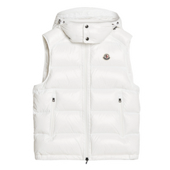 Moncler Bormes Vest White