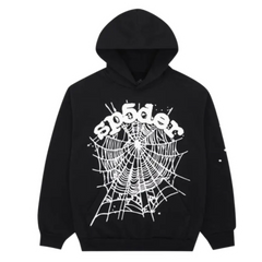 Sp5der Hoodie Black & White